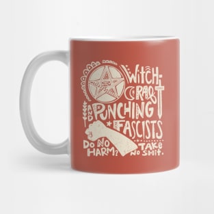 Anti fascist Witch Mug